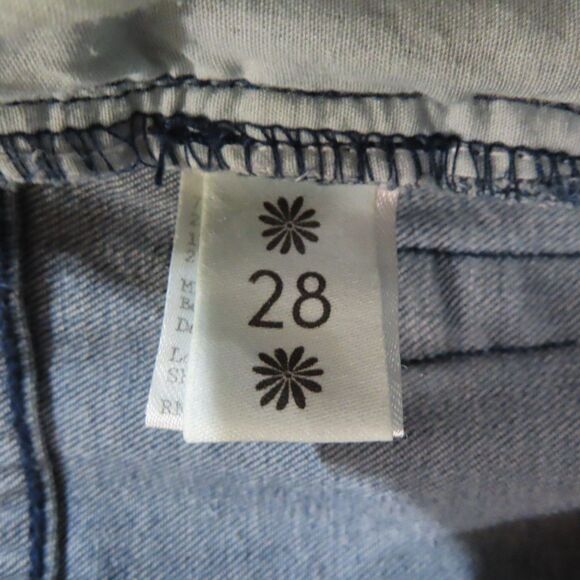 Show Me Your MuMu Berkeley Bells Jeans 28 Super Flare Bell Bottoms Distressed - Picture 11 of 13